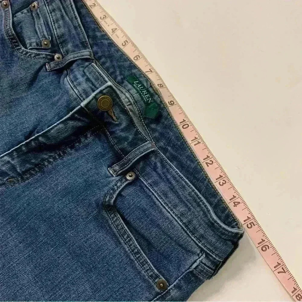 Lauren Ralph Lauren Classic Skinny Curvy Jeans Women's Size 10 - Picture 8 of 13